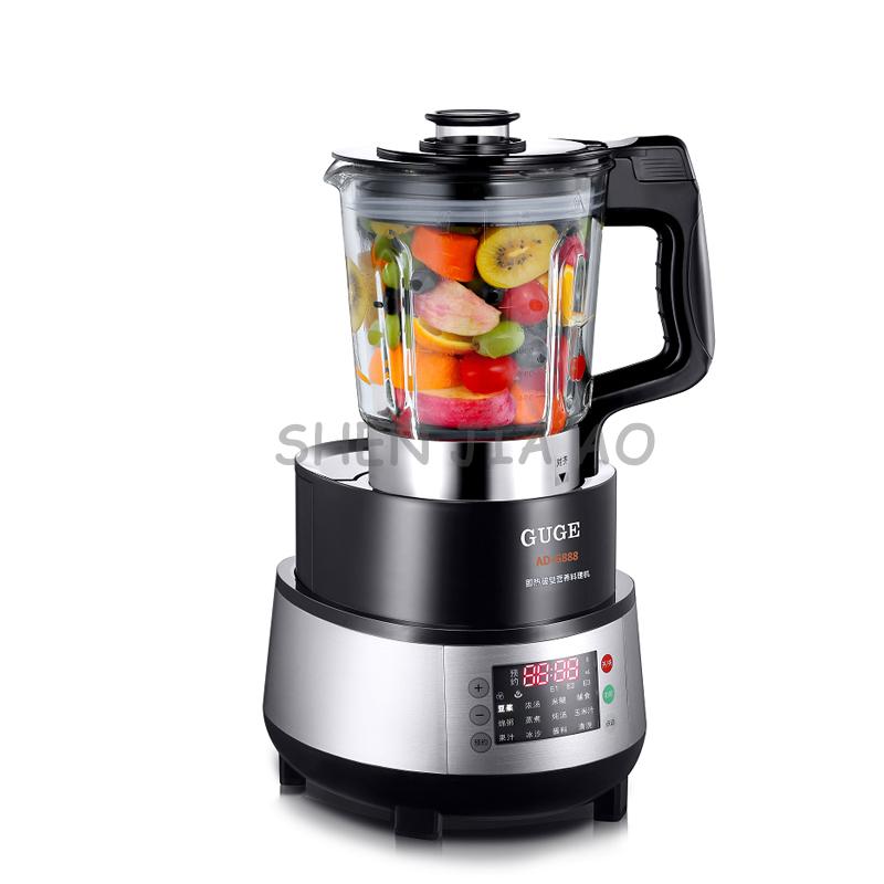 Household electric broken machine Automatic multi-functional mixing machine heated broken juice 220V 
Household electric broken machine Automatic multi-functional mixing machine heated broken juice 220V