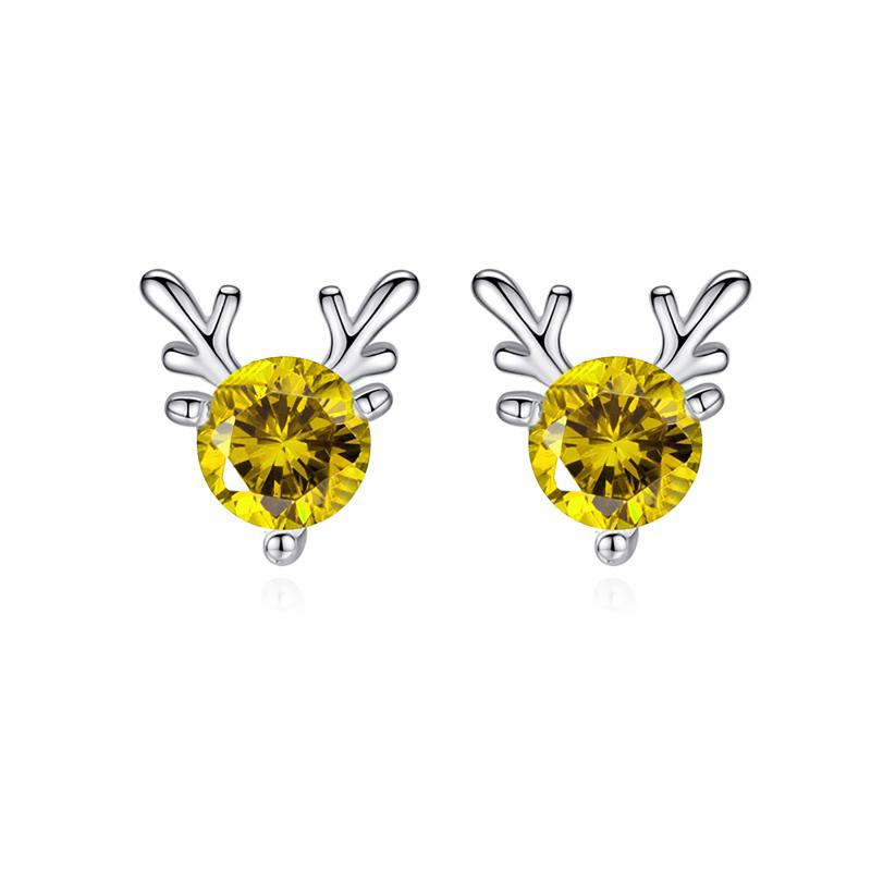 DoreenBeads Fashion Elk Ear Post Stud Earrings Women Christmas Party Silver Color Metal Multicolor Crystic Earrings Jewelry
DoreenBeads Fashion Elk Ear Post Stud Earrings Women Christmas Party Silver Color Metal Multicolor Crystic Earrings Jewelry