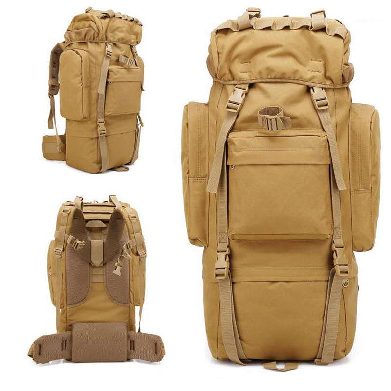 Camouflage Backpack 65L Capacity Oversize Tactical Rucksack Waterproof Wear-resisting Nylon Outdoor Bag1, Black
Camouflage Backpack 65L Capacity Oversize Tactical Rucksack Waterproof Wear-resisting Nylon Outdoor Bag1, Black