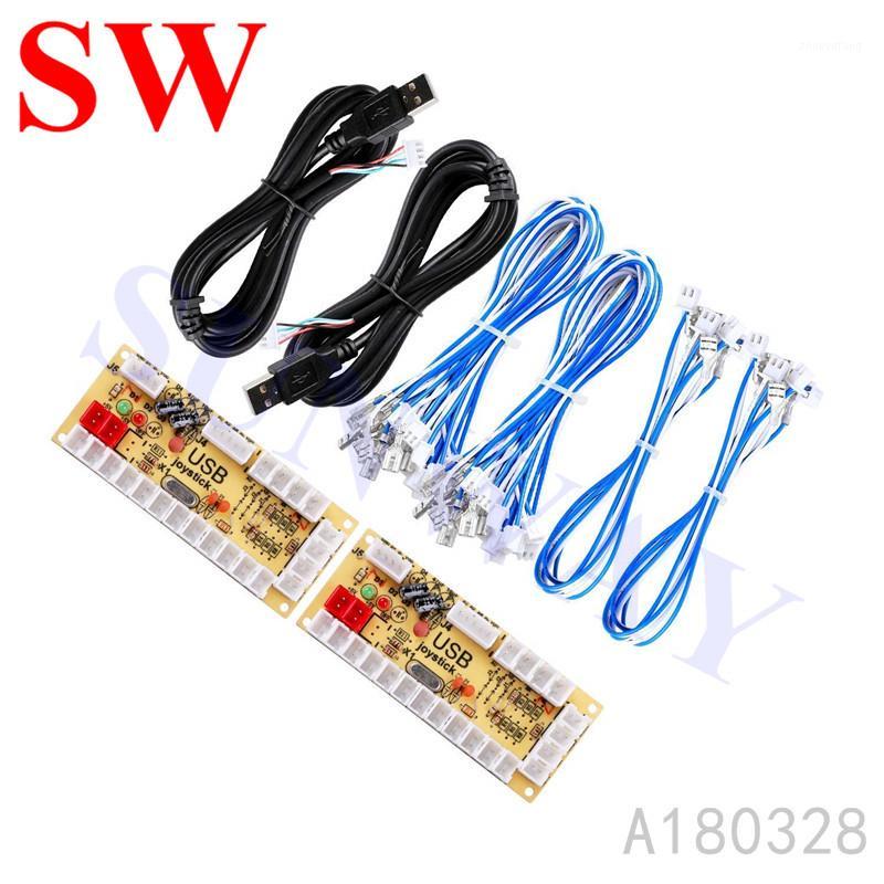 2PCS X Zero Delay Arcade USB ENCODER + 28PCS 4.8MM CABLES+2PCS USB CABLE FOR PC TO AMERICAN/ZIPPY JOYSTICK & LED/HAPP BUTTON1
2PCS X Zero Delay Arcade USB ENCODER + 28PCS 4.8MM CABLES+2PCS USB CABLE FOR PC TO AMERICAN/ZIPPY JOYSTICK & LED/HAPP BUTTON1