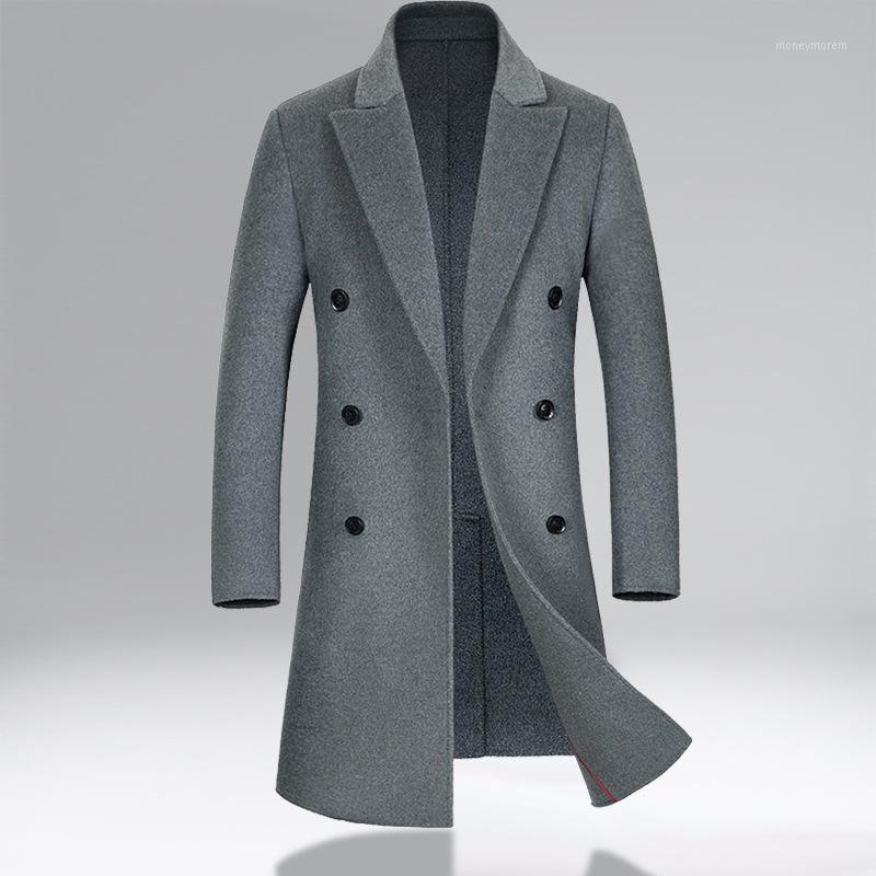 faced woolen overcoat men's Handmade long slim woolen overcoat men's double faced wool in autumn / winter 20201, Black
faced woolen overcoat men's Handmade long slim woolen overcoat men's double faced wool in autumn / winter 20201, Black