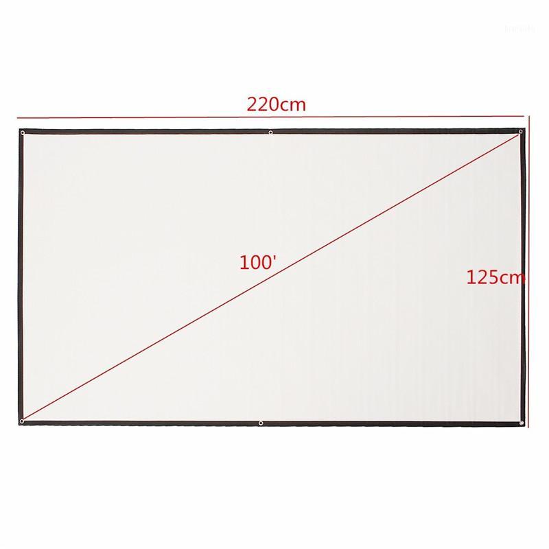 LEORY 100 Inch 16:9 Portable Projection Screen HD White Portable Fold Fabric Projection Screen for Home HD Projector1 
LEORY 100 Inch 16:9 Portable Projection Screen HD White Portable Fold Fabric Projection Screen for Home HD Projector1