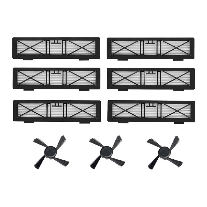 Replacement Filter Brush Kit for Neato Botvac D Series Vacuums,Parts for D70E/D75/D80/D85,6 Filters and 3 Side Brush
Replacement Filter Brush Kit for Neato Botvac D Series Vacuums,Parts for D70E/D75/D80/D85,6 Filters and 3 Side Brush