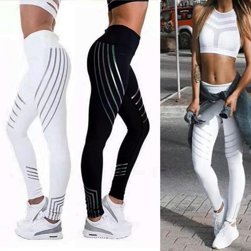 Leggings Sports Women Pants Sexy Laser Printing Stretchy Training Trousers Quick Dry Slim Body Professional Yoga Length pants, White
Leggings Sports Women Pants Sexy Laser Printing Stretchy Training Trousers Quick Dry Slim Body Professional Yoga Length pants, White