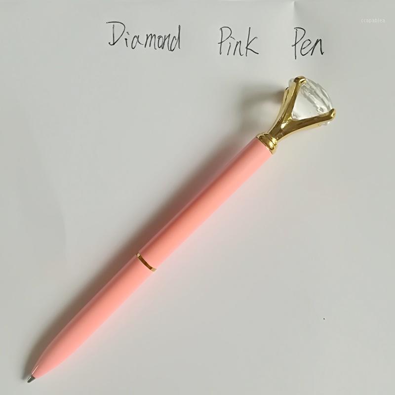 New Style Kawaii Large Diamond Metal Ballpoint Pen With Crystal Wedding Luxury Pen For Student Gift Ball Stationery Supply1, Pink
New Style Kawaii Large Diamond Metal Ballpoint Pen With Crystal Wedding Luxury Pen For Student Gift Ball Stationery Supply1, Pink