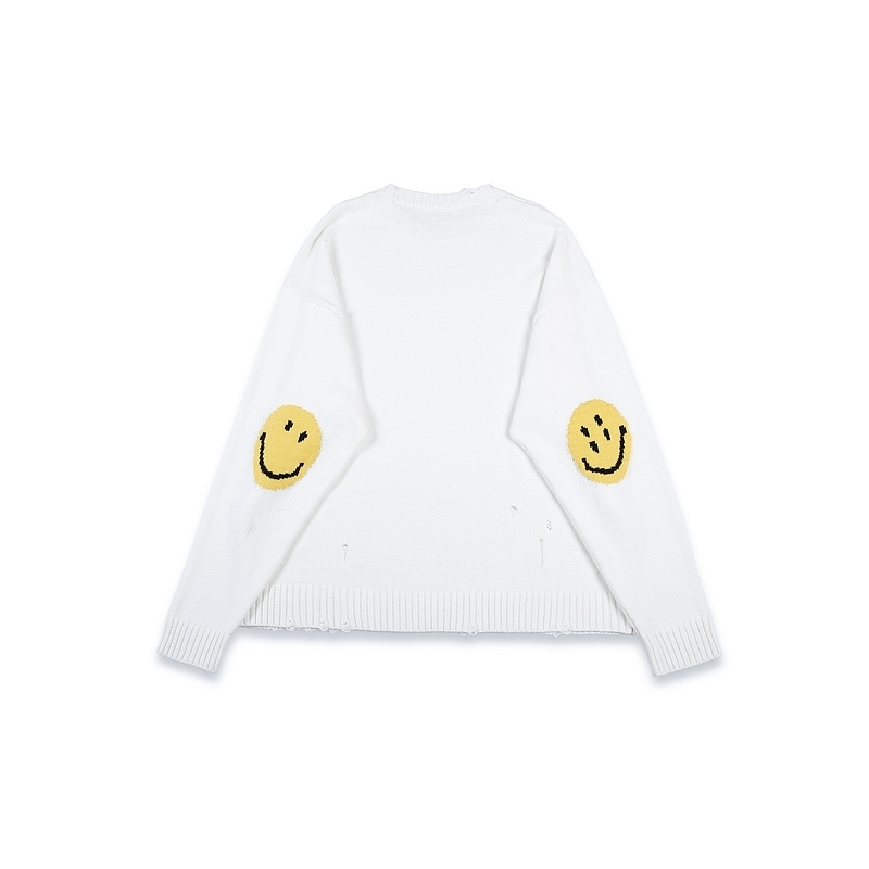 Top Quality FW Kapital Solid Color Pullovers Men Women Couple Short Pullovers Hip-hop Casual Pullovers 201203
