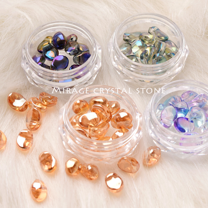 12pcs/box Crystal AB Nail Art Decorations Aurora Irregular Pixie Stones Jewelry 3D Shiny Rhinestones Japanese Nails Accessories
12pcs/box Crystal AB Nail Art Decorations Aurora Irregular Pixie Stones Jewelry 3D Shiny Rhinestones Japanese Nails Accessories