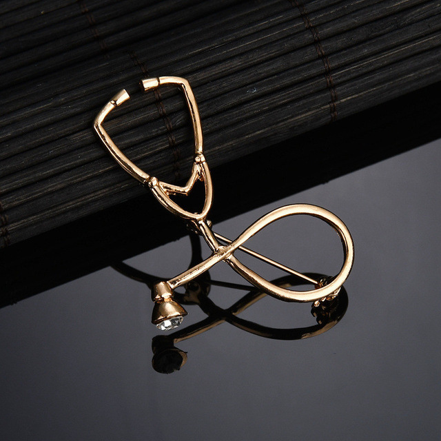 High Quality 2 Color Brooches Doctor Nurse Stethoscope Brooch Medical Jewelry Enamel Pin Denim Jackets Collar Badge Pin
High Quality 2 Color Brooches Doctor Nurse Stethoscope Brooch Medical Jewelry Enamel Pin Denim Jackets Collar Badge Pin