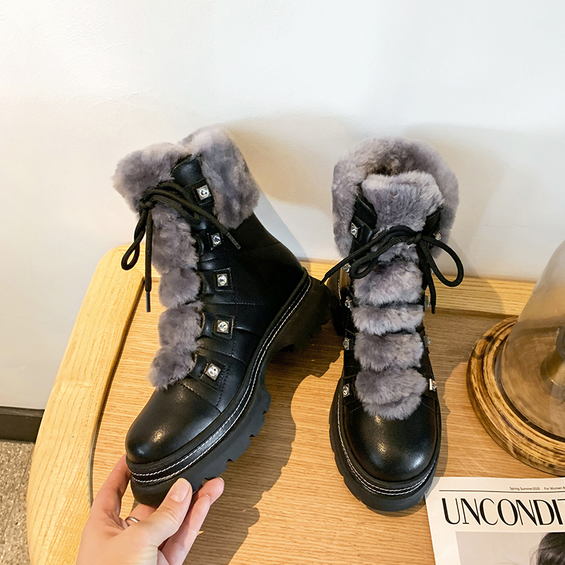 2021 Warm Russian Trade Women's Cracked Leather+ Thick Rabbit Skin Lining Diamond Winter Boots Front Brace Shoes 8VCS, Black-winter
2021 Warm Russian Trade Women's Cracked Leather+ Thick Rabbit Skin Lining Diamond Winter Boots Front Brace Shoes 8VCS, Black-winter