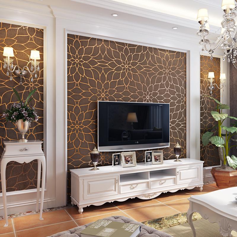 Modern simple 3D three-dimensional imitation lotus deer leather velvet wallpaper embossed velvet bedroom living room background, 53x1000cm2
Modern simple 3D three-dimensional imitation lotus deer leather velvet wallpaper embossed velvet bedroom living room background, 53x1000cm2