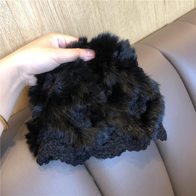 Handmade Crochet Fur Knitted Hat Women Korean Autumn and Winter Fashion Wild Warm Fur Hats Female NS2438, White
Handmade Crochet Fur Knitted Hat Women Korean Autumn and Winter Fashion Wild Warm Fur Hats Female NS2438, White