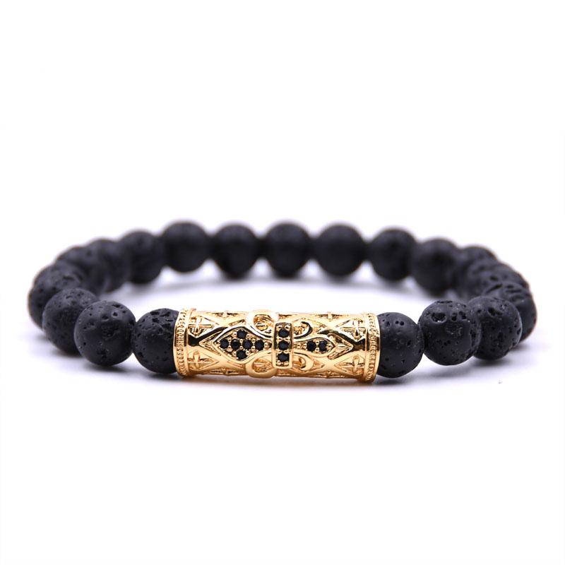 Charm Bracelets HYHONEY Couple Micro Pave CZ Tubular Charms Bracelet Men Jewelry Natural Stone Beads & Bangles Women Pulseras
Charm Bracelets HYHONEY Couple Micro Pave CZ Tubular Charms Bracelet Men Jewelry Natural Stone Beads & Bangles Women Pulseras