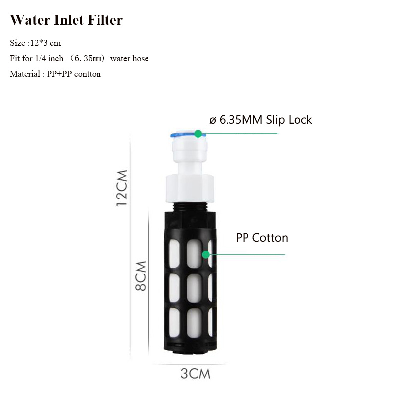 L297 Self-suction head slip lock 1/4inch connector auto water absorption water inlet inline filter for misting system
L297 Self-suction head slip lock 1/4inch connector auto water absorption water inlet inline filter for misting system