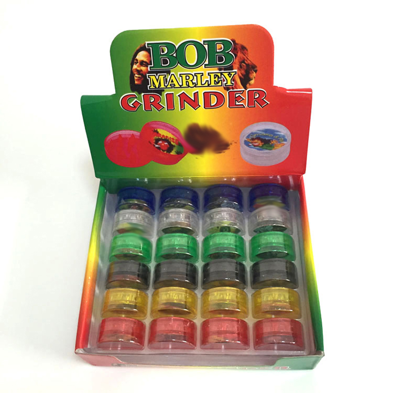 Acrylic Grinder with Magnet Dry Herb BOB MARLEY Plastic Hard two Layer Tobacco Grinder Acrylic grinder Dry Herb Slicer many Colors
Acrylic Grinder with Magnet Dry Herb BOB MARLEY Plastic Hard two Layer Tobacco Grinder Acrylic grinder Dry Herb Slicer many Colors