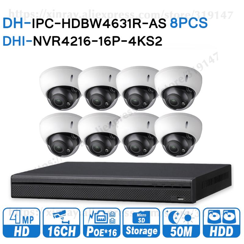 Dahua 6MP 16+8 Security CCTV System 8PCS 6MP IP Camera IPC-HDBW4631R-AS & 16POE 4K NVR NVR4216-16P-4KS2 Surveillance Security
Dahua 6MP 16+8 Security CCTV System 8PCS 6MP IP Camera IPC-HDBW4631R-AS & 16POE 4K NVR NVR4216-16P-4KS2 Surveillance Security