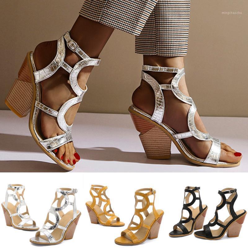 Women Fashion Open Toe High Heel Thick Bottom Buckle Hollow Out Sandals Large Size summer sandals women Gladiator shoes1, Black
Women Fashion Open Toe High Heel Thick Bottom Buckle Hollow Out Sandals Large Size summer sandals women Gladiator shoes1, Black