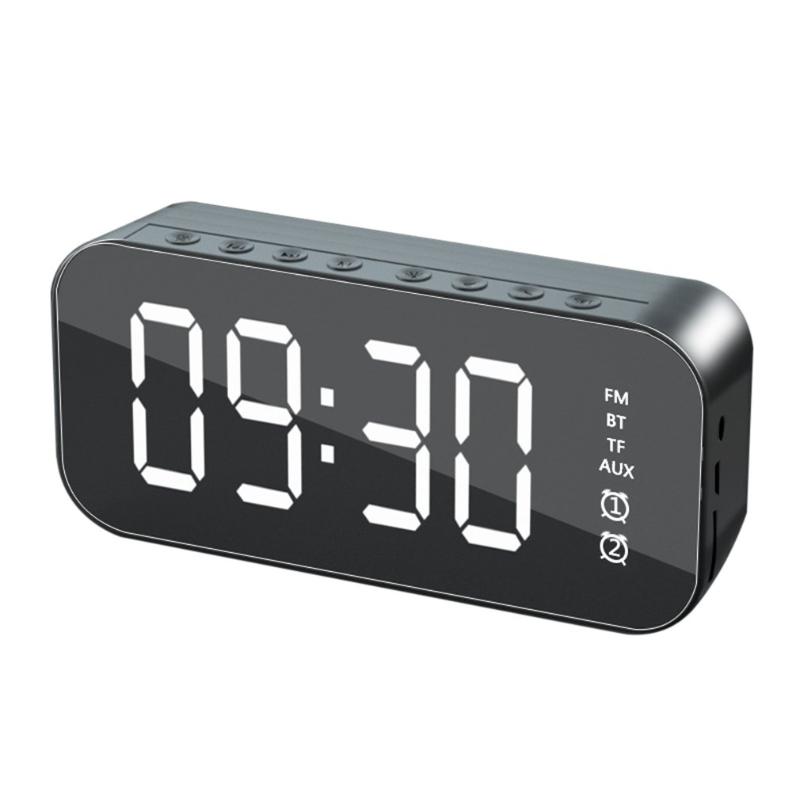 Multifunction Bluetooth Speaker Mirror Dual Alarm Clock With FM Radio LED Mirror Wireless Subwoofer Music Player Table Clock
Multifunction Bluetooth Speaker Mirror Dual Alarm Clock With FM Radio LED Mirror Wireless Subwoofer Music Player Table Clock