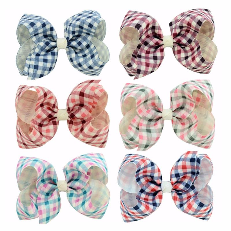 4 Inch Large Hairbow Hairpins British Style Dot Plaid Bow Hairpin for Girls Hair Accessories Summer Kids Hair clip 12pcs, Multi
4 Inch Large Hairbow Hairpins British Style Dot Plaid Bow Hairpin for Girls Hair Accessories Summer Kids Hair clip 12pcs, Multi