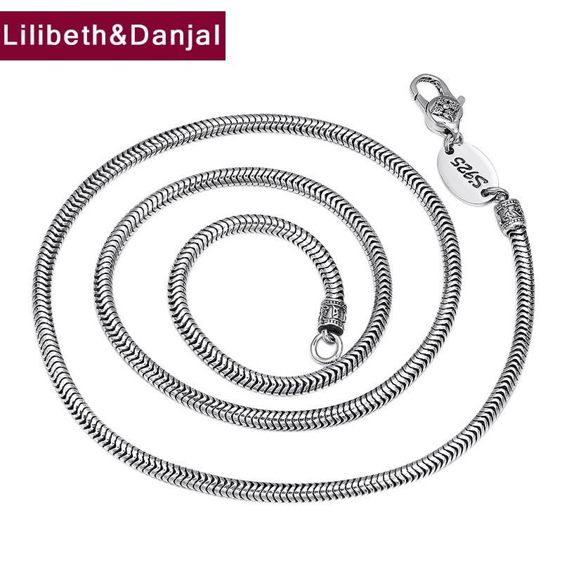 Snake Bone Chain Pure 925 Sterling Silver Vintage Vajra Mantra Letter Necklace Pendant Jewelry For Men Women 2020 New Arrival N6
Snake Bone Chain Pure 925 Sterling Silver Vintage Vajra Mantra Letter Necklace Pendant Jewelry For Men Women 2020 New Arrival N6