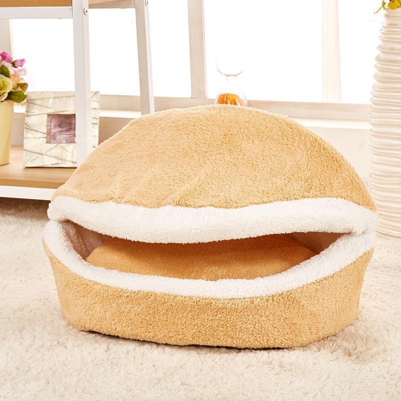 Perfect Hamburger Bed Warm Cat House Dismantling Winter Windproof Comfortable Pet Cat Nest Shell Burger Bun Bed1
Perfect Hamburger Bed Warm Cat House Dismantling Winter Windproof Comfortable Pet Cat Nest Shell Burger Bun Bed1