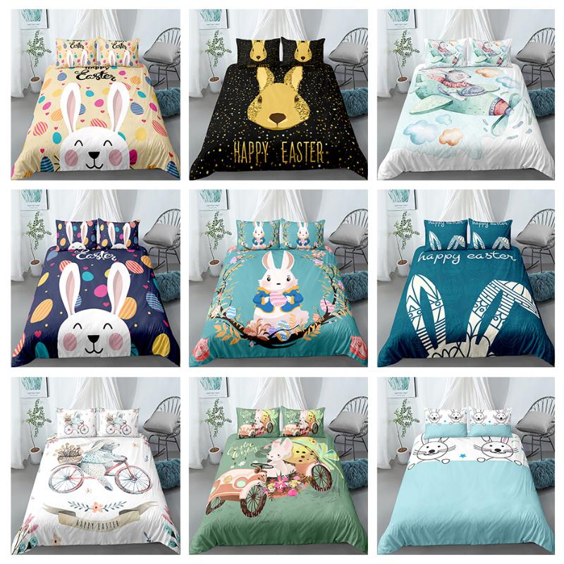 Cartoon 3D Printed Bedding Set 2/3pcs Easter Duvet Quilt Cover Pillowcase for Home Bedroom Boho Decor Queen King Size, Bsz1649
Cartoon 3D Printed Bedding Set 2/3pcs Easter Duvet Quilt Cover Pillowcase for Home Bedroom Boho Decor Queen King Size, Bsz1649