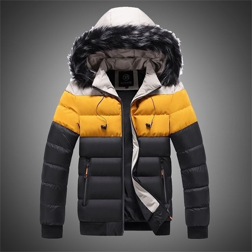 Puffer Jacket Mens Winter Jacket Fur Collar Hooded Coat Thick Coat Men Parkas Down Jacket Cotton Inside Warm Plus Size 4XL 5XL 201218, Hq215 darkblue
Puffer Jacket Mens Winter Jacket Fur Collar Hooded Coat Thick Coat Men Parkas Down Jacket Cotton Inside Warm Plus Size 4XL 5XL 201218, Hq215 darkblue