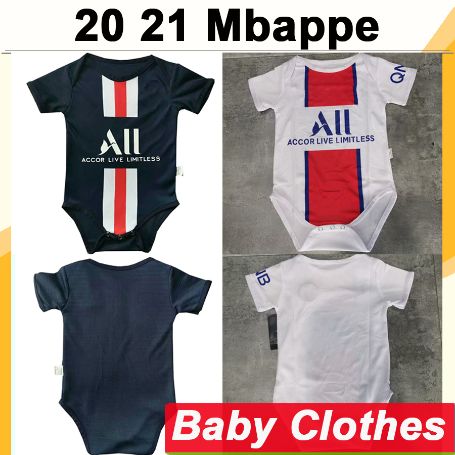20 21 MBAPPE Baby Clothes Soccer Jerseys BB ICARDI DI MARIA KIMPEMBE Home Away Football Shirt VERRATTI DRAXLER Short Sleeve Uniforms, Bb643 2021 home
20 21 MBAPPE Baby Clothes Soccer Jerseys BB ICARDI DI MARIA KIMPEMBE Home Away Football Shirt VERRATTI DRAXLER Short Sleeve Uniforms, Bb643 2021 home