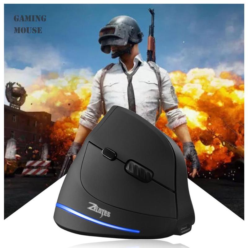 ZELOTES F-35 6 Buttons Wireless Rechargeable Mice 2400 DPI Adjustable Ergonomic Optical Vertical Mouse for computer laptop
ZELOTES F-35 6 Buttons Wireless Rechargeable Mice 2400 DPI Adjustable Ergonomic Optical Vertical Mouse for computer laptop