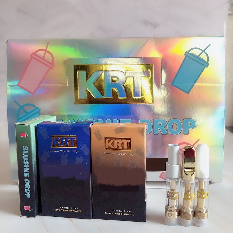 Newest KRT Vape Cartridges 0.8ml Ceramic Coil Atomizer Empty 510 Thread Glass Vape Pens Carts With Packaging Box Wholesale
Newest KRT Vape Cartridges 0.8ml Ceramic Coil Atomizer Empty 510 Thread Glass Vape Pens Carts With Packaging Box Wholesale