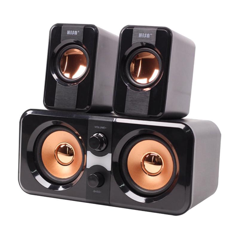 3 PCS Computer Speaker Mini 2.1 USB Powered Multimedia Speaker with Subwoofer for Laptop/ Desktop Computer/ Phone
3 PCS Computer Speaker Mini 2.1 USB Powered Multimedia Speaker with Subwoofer for Laptop/ Desktop Computer/ Phone