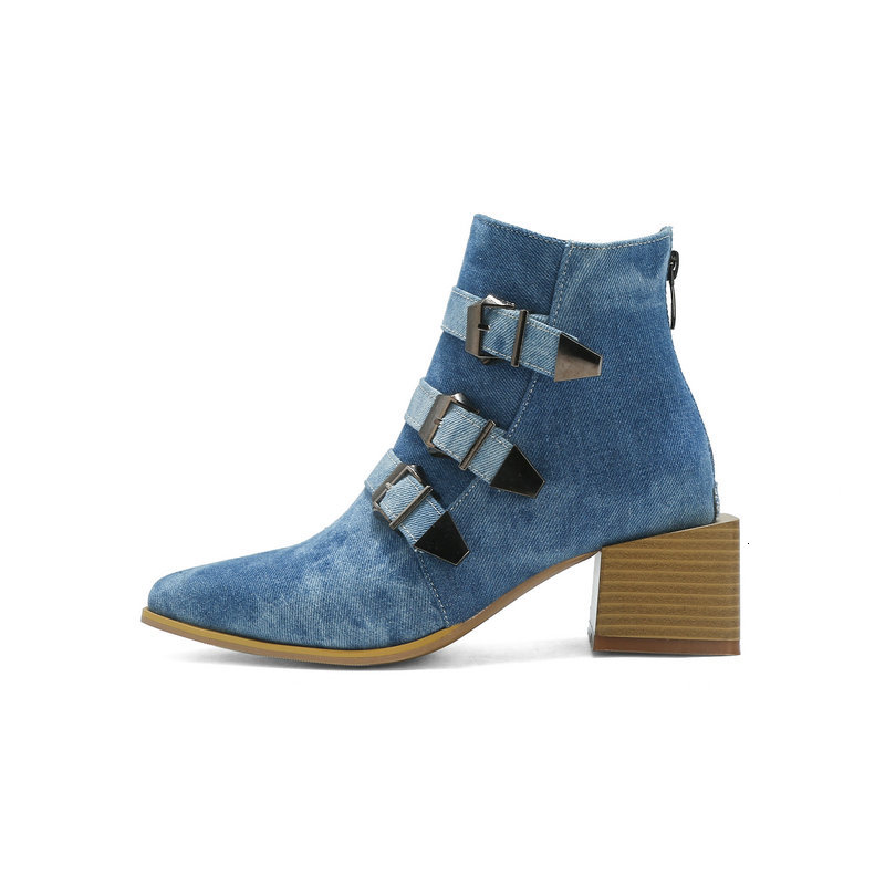 2021 New Autumn Winter Round Toe Ankle Pu Leather Square Heel Fashion Women Shoes Buckle Short Boots Size 34-43 Xz9q, Blue
2021 New Autumn Winter Round Toe Ankle Pu Leather Square Heel Fashion Women Shoes Buckle Short Boots Size 34-43 Xz9q, Blue