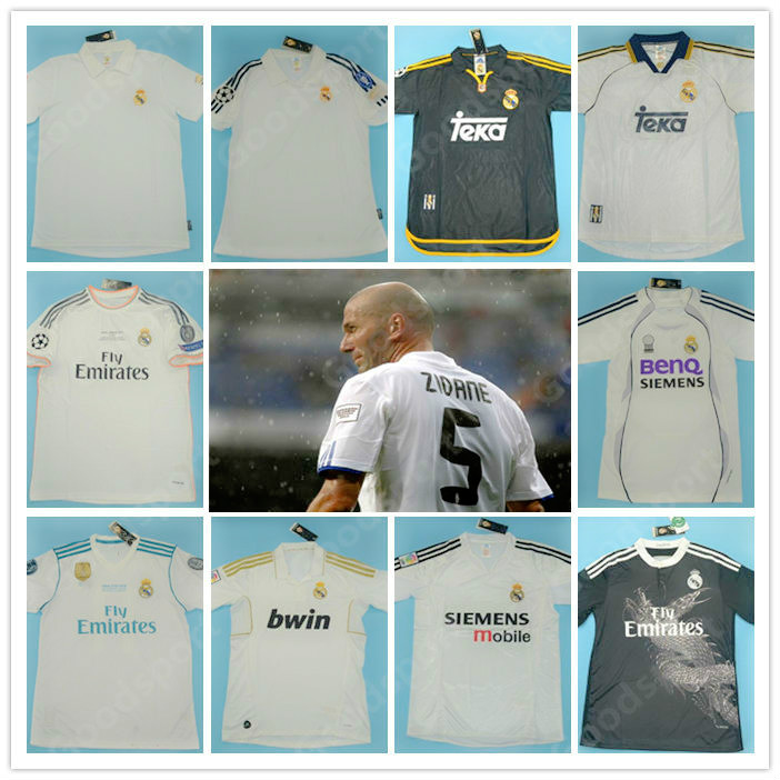 Retro Madrid jerseys vintage 0 02 03 04 05 06 07 ZIDANE BECKHAM Fabregas RONALDO CARLOS RAUL Robben Bale Benzema Figo Kaka Owen CLASSIC shirts, Black;yellow
Retro Madrid jerseys vintage 0 02 03 04 05 06 07 ZIDANE BECKHAM Fabregas RONALDO CARLOS RAUL Robben Bale Benzema Figo Kaka Owen CLASSIC shirts, Black;yellow