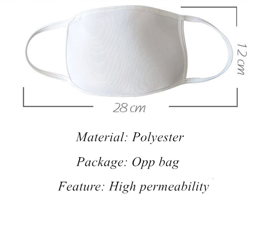 DHL Blank Sublimation Masks For Adults & Children White Thermal Transfer Print Face Masks 3D Permeability Face Sheild Fast Shipping A12
DHL Blank Sublimation Masks For Adults & Children White Thermal Transfer Print Face Masks 3D Permeability Face Sheild Fast Shipping A12