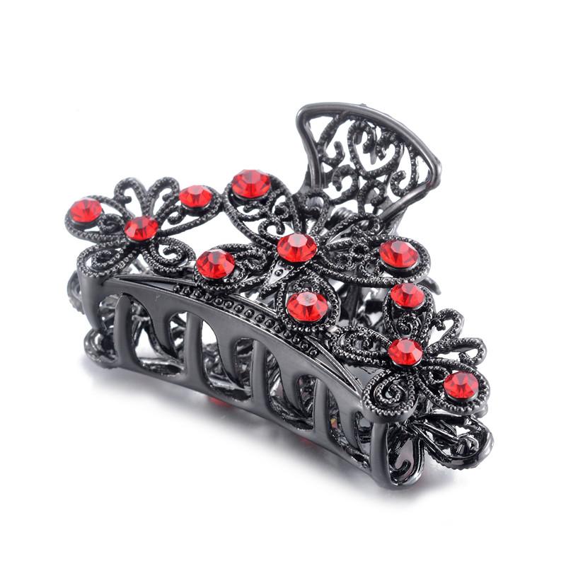 Hot Sale 3 Colors Korean Crystal Hair Clip Elegant Women Black Barrettes Hairgrips Hair Accessories Girl Crab Claw Clip Jewelry
Hot Sale 3 Colors Korean Crystal Hair Clip Elegant Women Black Barrettes Hairgrips Hair Accessories Girl Crab Claw Clip Jewelry