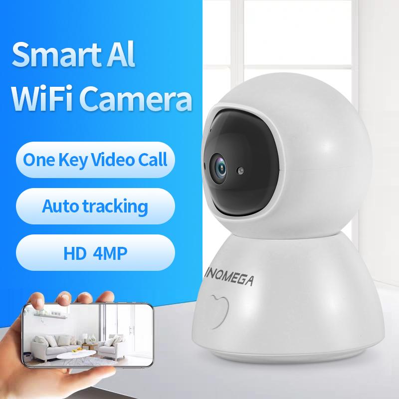 INQMEGA IP Camera 4MP Household Smart AI Auto Tracking Security IR Cloud Storage Wifi camera One Key Calling Mini
INQMEGA IP Camera 4MP Household Smart AI Auto Tracking Security IR Cloud Storage Wifi camera One Key Calling Mini