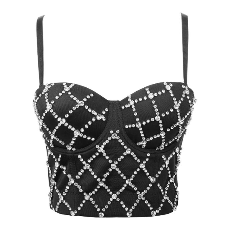 Beaded Diamond White Women Cami Cropped Top Performance Sexy Corset Crop Top To Wear Out Push Up Bustier Bra Clothing DB978, Db978 white
Beaded Diamond White Women Cami Cropped Top Performance Sexy Corset Crop Top To Wear Out Push Up Bustier Bra Clothing DB978, Db978 white