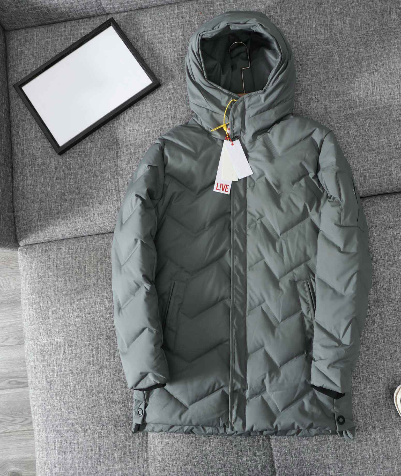 Men's Parkas Casual OverCoat Fashion Stylish Winderbreaker New Casual Business Style Jacket Long Sleeve 3-Color Size -3XL, Green
Men's Parkas Casual OverCoat Fashion Stylish Winderbreaker New Casual Business Style Jacket Long Sleeve 3-Color Size -3XL, Green