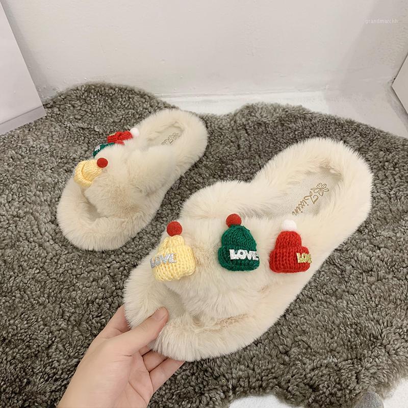 Lovely Cartoon fluffy slippers women warm plush winter shoes woman sandals cozy cross band furry pantuflas Indoor fur slides20201, 11
Lovely Cartoon fluffy slippers women warm plush winter shoes woman sandals cozy cross band furry pantuflas Indoor fur slides20201, 11