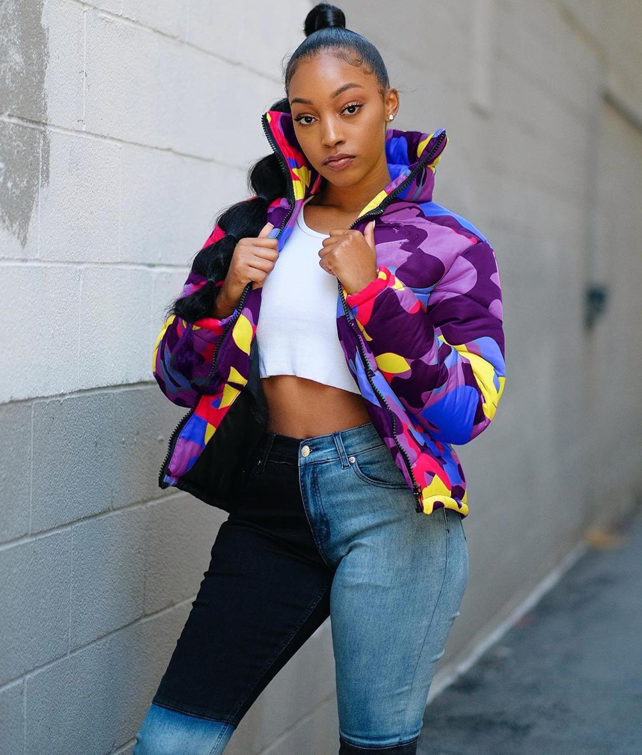 Men/Women Plus Size S-4XL Camouflage Print Winter Wear Bubble Parkas Coat Outerwear Fashion Cropped Puffer Down Warm Coats Tops 201006