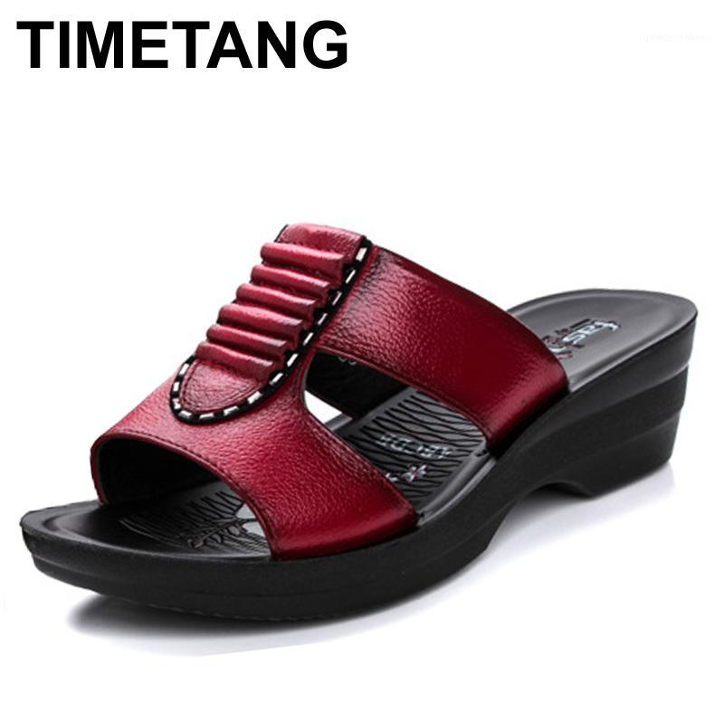TIMETANG Summer new mother slippers fashion ladies slippers soft comfortable casual large size shoes Woman Slope with1, Black
TIMETANG Summer new mother slippers fashion ladies slippers soft comfortable casual large size shoes Woman Slope with1, Black