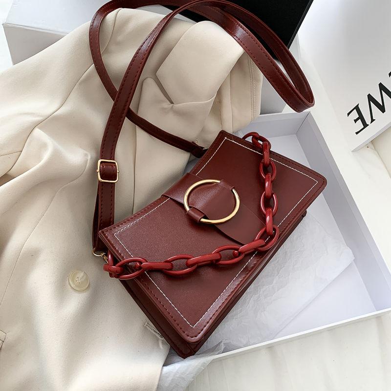 Fashion PU Leather Ladies Shoulder Bag Small Chains Crossbody Bags For Women Female Baguette Handbags Small Flap Clutch Purse, Black
Fashion PU Leather Ladies Shoulder Bag Small Chains Crossbody Bags For Women Female Baguette Handbags Small Flap Clutch Purse, Black