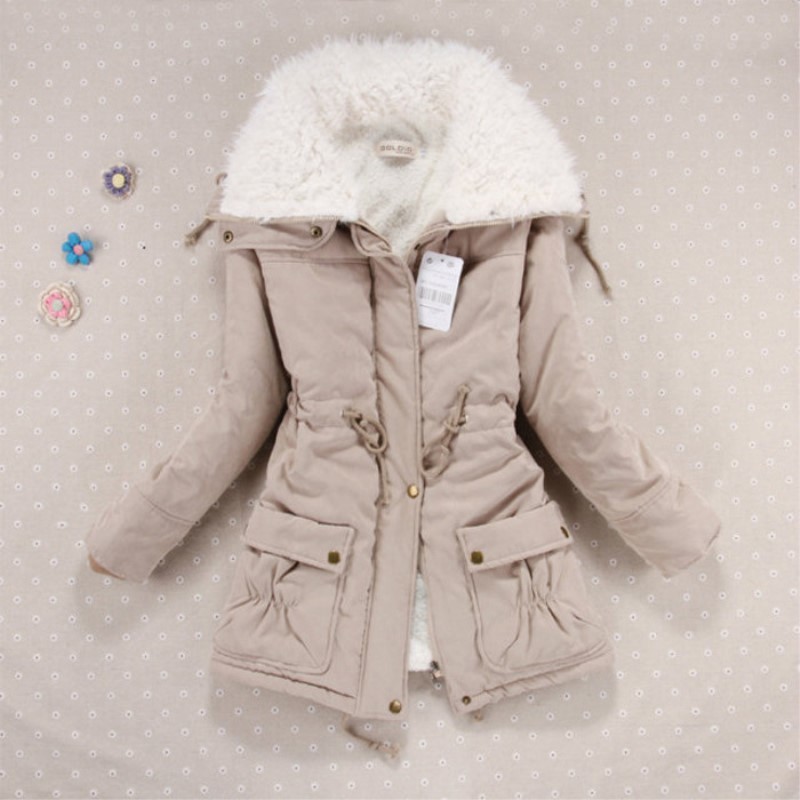 Winter Clothes Women Fleece Lamb Fur Parka Thick Woman Winter Coats And Jackets Warm Parkas Women Plus Sizes Winter Jacket Women 201017