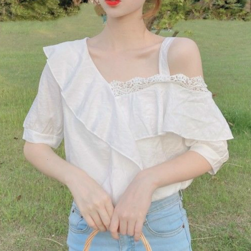 Elegant Off the Shoulder Sweet Freed Chiffon Japanese Kawaii-style Women's Blouse White Shirt for Summer 2021 Vspc
Elegant Off the Shoulder Sweet Freed Chiffon Japanese Kawaii-style Women's Blouse White Shirt for Summer 2021 Vspc
