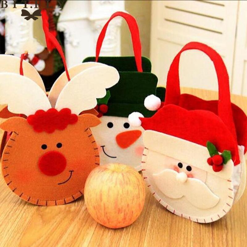 BITFLY 15x18cm Christmas Santa Claus Candy Bag Elk Snowman candy bag gift for kids New year festival party decoration supplie1
BITFLY 15x18cm Christmas Santa Claus Candy Bag Elk Snowman candy bag gift for kids New year festival party decoration supplie1