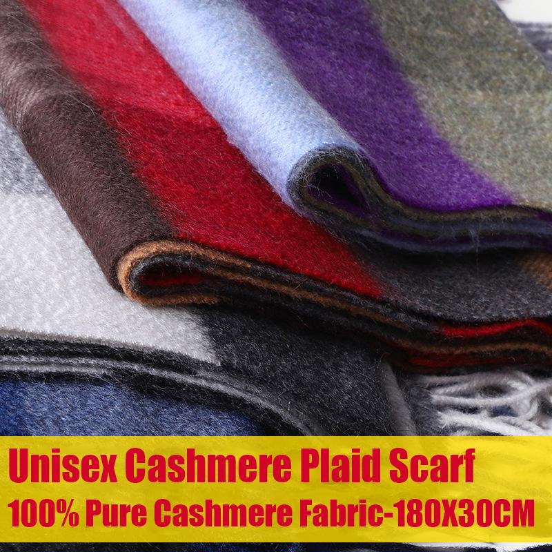 Scarves Cashmere Scarf For Women Men Thick Plaid 100% Pure Unisex Winter Warm Long With Tassel Shawl Wrap
Scarves Cashmere Scarf For Women Men Thick Plaid 100% Pure Unisex Winter Warm Long With Tassel Shawl Wrap