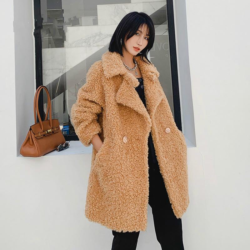 100% Wool Real Fur Coat Women Korean Style Woman Jacket Autumn Winter Clothes Women 2020 Abrigos Mujer Invierno Pph2939, Kai luo jin
100% Wool Real Fur Coat Women Korean Style Woman Jacket Autumn Winter Clothes Women 2020 Abrigos Mujer Invierno Pph2939, Kai luo jin