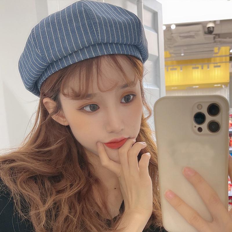 Berets HT3506 Spring Summer Women Hat Vintage Striped Octagonal Sboy Cap Artist Painter Beret Casual For, White
Berets HT3506 Spring Summer Women Hat Vintage Striped Octagonal Sboy Cap Artist Painter Beret Casual For, White