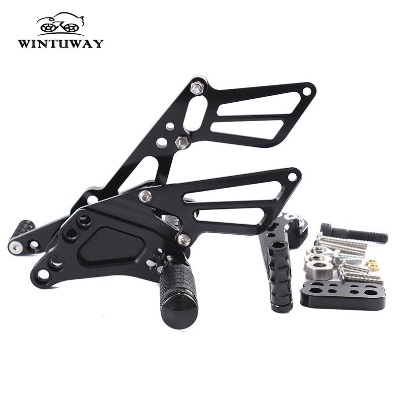 WINTUWAY Motorcycle Foot Rests Motorcycle Aluminum Alloy Rearset Rear Footpeg Foot Rests Suitable For GSX-R600/75011-16
WINTUWAY Motorcycle Foot Rests Motorcycle Aluminum Alloy Rearset Rear Footpeg Foot Rests Suitable For GSX-R600/75011-16