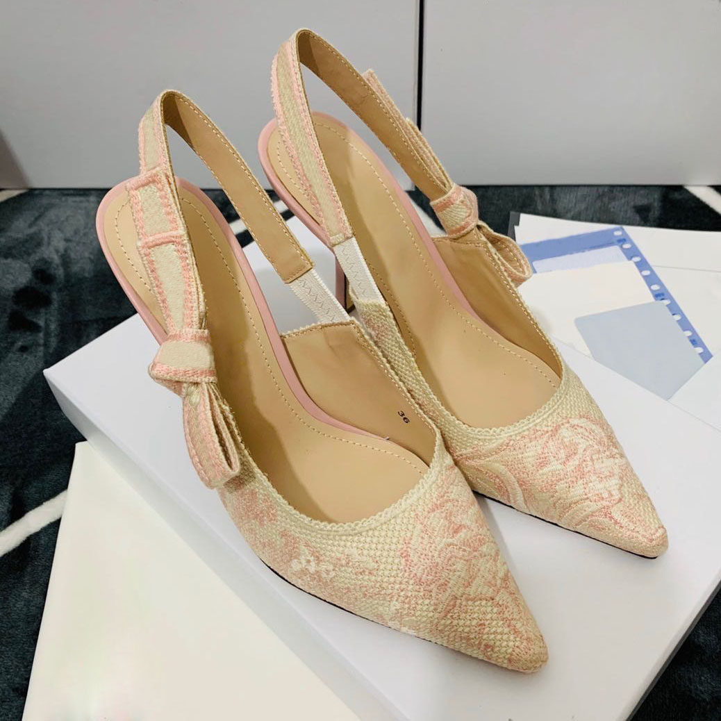 Women Strass Comfrot Sandals Fashion Dad Sandal Spring Collection, Summer Beach Lady's Flattie new Size 35-41, Pink