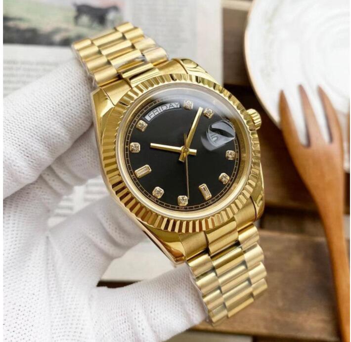 Luxury watch Men's Watch 41MM DAY-DATE Automatic Mechanical Watches Diamond Dial 2813 Movement Stainless Steel Men Wristwatches Man Clock Gifts
Luxury watch Men's Watch 41MM DAY-DATE Automatic Mechanical Watches Diamond Dial 2813 Movement Stainless Steel Men Wristwatches Man Clock Gifts